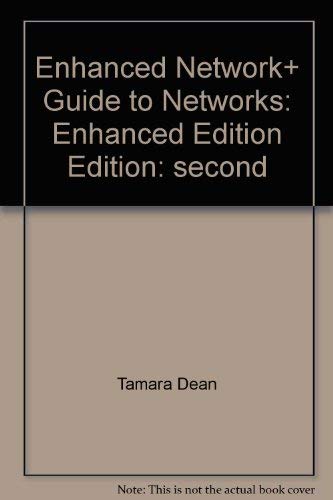 Beispielbild fr Enhanced Network+ Guide to Networks zum Verkauf von HPB-Red