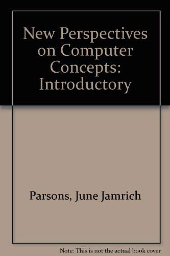9780619213855: Introductory (New Perspectives on Computer Concepts)