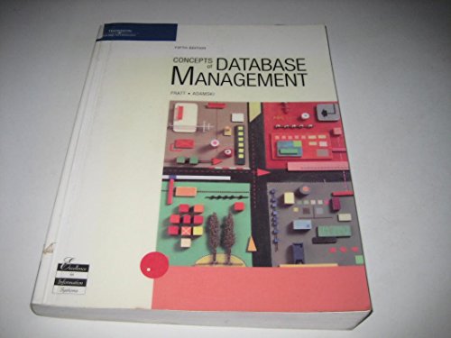 Imagen de archivo de Concepts of Database Management a la venta por Better World Books