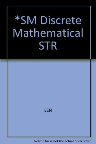 Beispielbild fr SM Discrete Mathematical STR zum Verkauf von HPB-Red