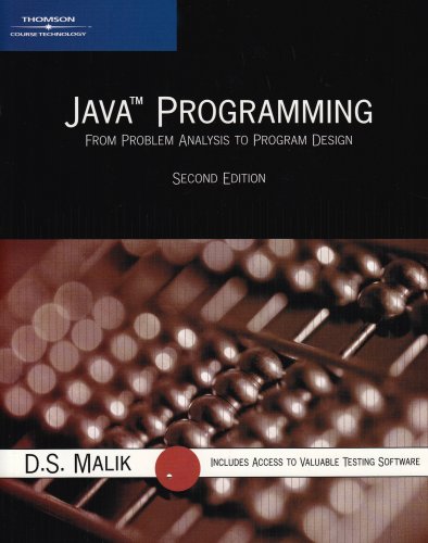 Stock image for Java Programming : From Problem Analysis to Program Design for sale by Better World Books