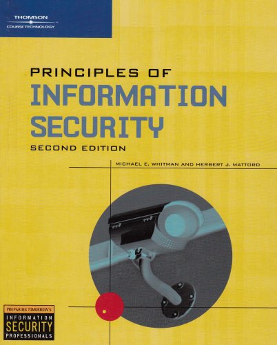 Stock image for Principles of Information Security for sale by Wonder Book