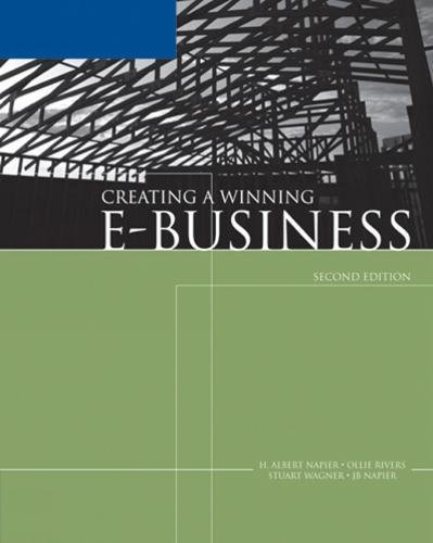 Imagen de archivo de Creating a Winning E-Business a la venta por Budget Books