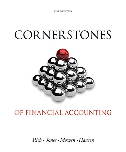 Stock image for Bundle: Cornerstones of Financial Accounting, Loose-Leaf Version (with 2011 Annual Reports: Under Armour, Inc. & VF Corporation) + CengageNOW, 1 term Printed Access Card for sale by SecondSale