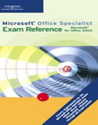 9780619273286: Microsoft Office Specialist Exam Reference For Microsoft Office 2003
