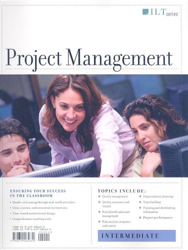 Stock image for Project Management: Intermediate (ILT) for sale by Irish Booksellers