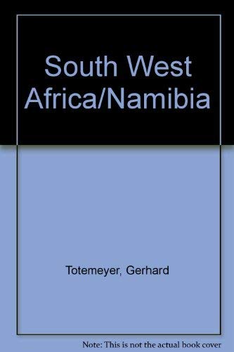 Beispielbild fr South west Africa, Namibia: Facts, attitudes, assessment, and prospects zum Verkauf von Patrico Books