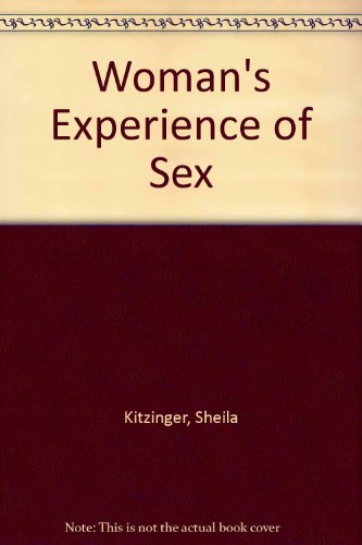 9780620100465: Woman's Experience of Sex