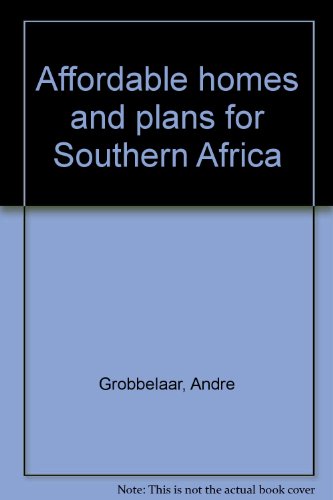 Stock image for Affordable homes and plans for Southern Africa for sale by Chapter 1