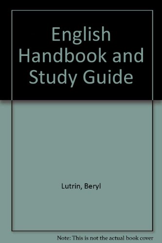 Stock image for English Handbook and Study Guide for sale by SecondSale