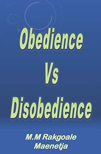 Beispielbild fr Obedience vs Disobedience zum Verkauf von Lucky's Textbooks