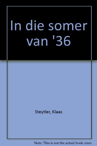 Stock image for In Die Somer Van '36 for sale by Chapter 1
