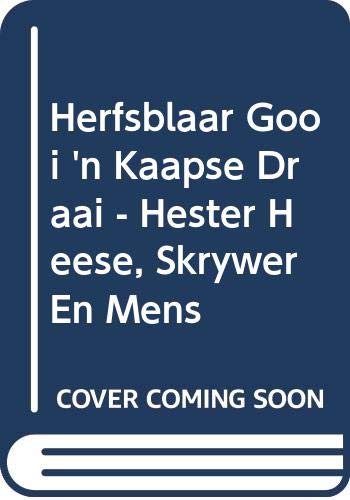 Beispielbild fr Herfsblaar Gooi 'n Kaapse Draai zum Verkauf von Chapter 1