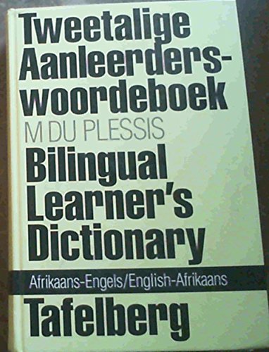 9780624031802: Bilingual Learner's Dictionary: Afrikaans-English and English-Afrikaans