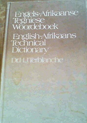 Stock image for Engels-Afrikaans Tegniese Woordeboek for sale by Chapter 1