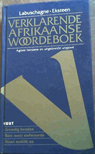 Stock image for Verklarende Afrikaanse Woordeboek for sale by Chapter 1