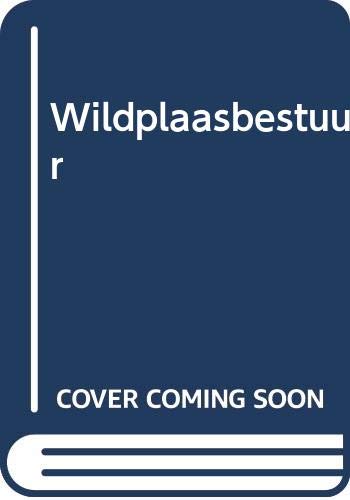 Stock image for Wildplaasbestuur (Afrikaans Edition) for sale by Chapter 1