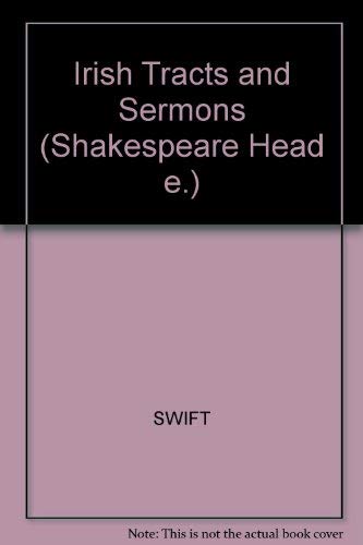 Beispielbild fr Irish Tracts and Sermons (Shakespeare Head e.) zum Verkauf von Kennys Bookshop and Art Galleries Ltd.