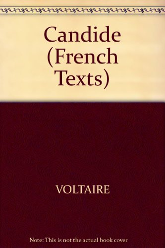Beispielbild für Candide (French Texts) zum Verkauf von medimops