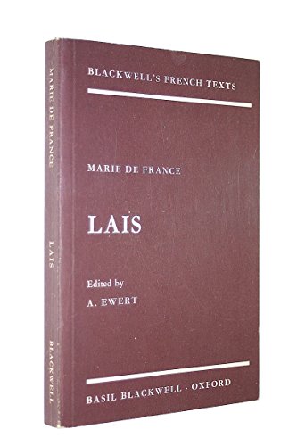Imagen de archivo de LAIS (French Texts) a la venta por Irish Booksellers