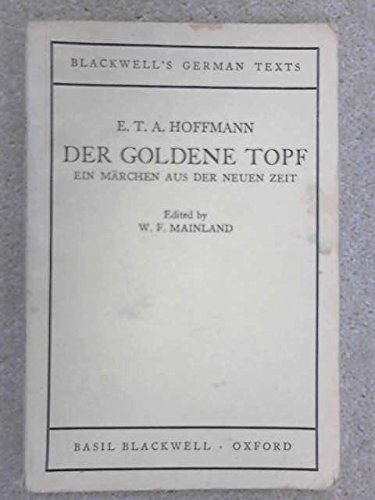 9780631013105: Goldene Topf (German Texts)