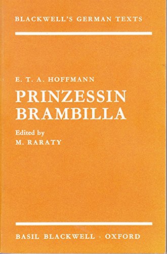 Imagen de archivo de Prinzessin Brambilla a la venta por Daedalus Books