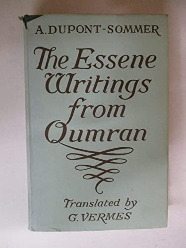 9780631063506: Essene Writings from Qumran
