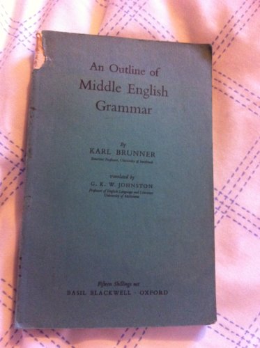 Imagen de archivo de Outline Of Middle Eng Grammar a la venta por WorldofBooks