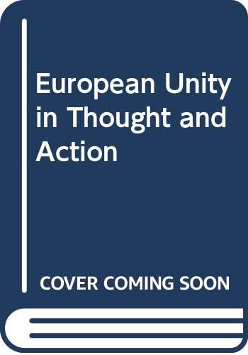 European Unity in Thought and Action (9780631079903) by BARRACLOUGH