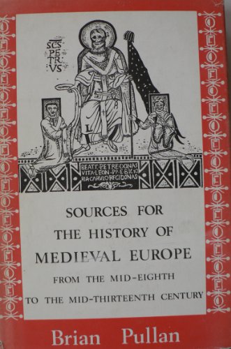 Imagen de archivo de Sources for the History of Mediaeval Europe a la venta por Winghale Books