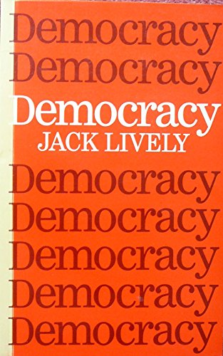 Democracy (9780631114314) by Lively, Jack