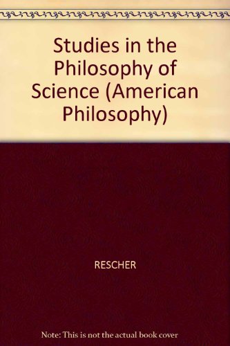 Studies in the Philosophy of Science, Monograph No. 3