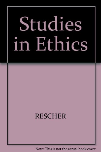 9780631115106: Studies in Ethics