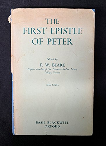 Imagen de archivo de The First Epistle of Peter: The Greek Text with Introduction and Notes a la venta por Windows Booksellers