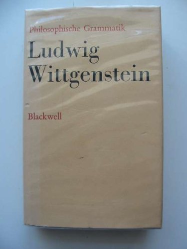 Philosophische Grammatik (German Edition)