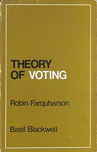 9780631124603: Theory of Voting