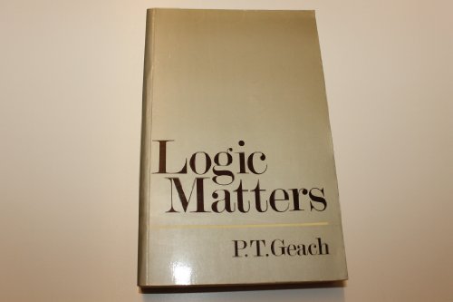 9780631124986: Logic Matters