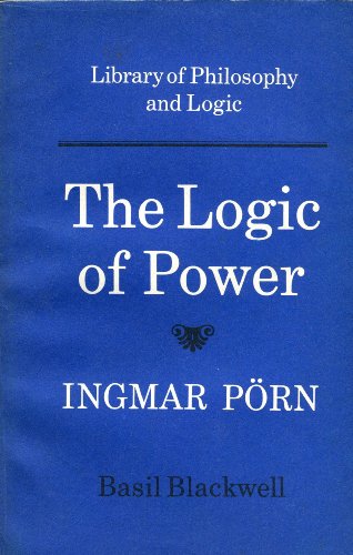 9780631125105: Logic of Power