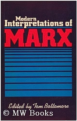 Beispielbild fr Modern Interpretations of Marx zum Verkauf von Better World Books