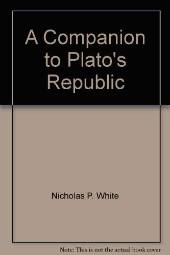 9780631127628: A Companion to Plato's Republic