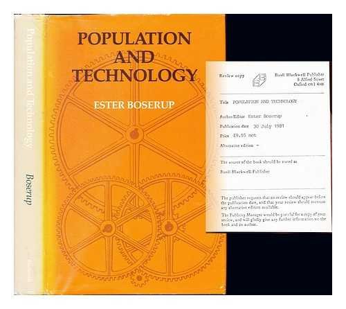 Stock image for Population and technology for sale by Phatpocket Limited