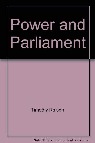 9780631128922: Power and Parliament