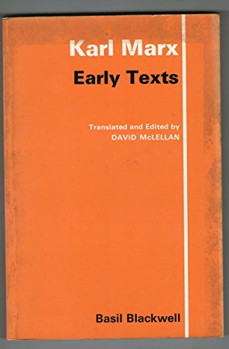 Stock image for Title: EARLY TEXTS (BLACKWELL'S POLITICAL TEXTS) for sale by Red-books ( Member of P.B.F.A. )