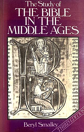 9780631131687: The Study of the Bible in the Middle Ages