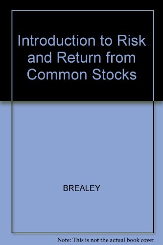 9780631133315: Introduction to Risk and Return from Common Stocks