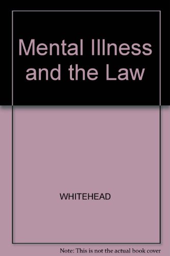 Beispielbild fr Mental Illness and the Law zum Verkauf von WorldofBooks