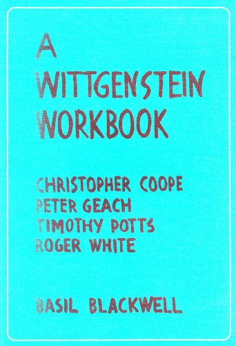 Stock image for A Wittgenstein Workbook for sale by Book House in Dinkytown, IOBA