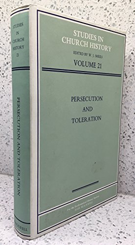 Imagen de archivo de Persecution and Toleration a la venta por Better World Books
