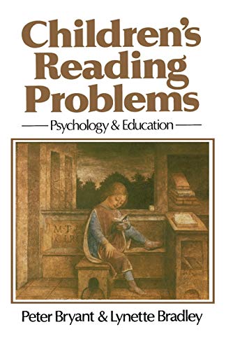 Imagen de archivo de Children's Reading Problems : Psychology and Education a la venta por Better World Books