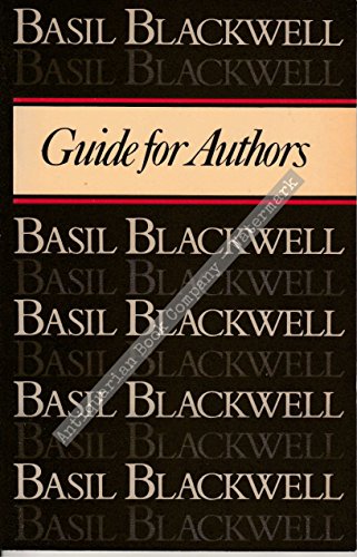 Stock image for Guide for Authors for sale by Reuseabook